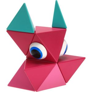 Trido Flamingo Small Magnet Building Set - 12 Pieces