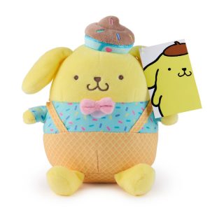 GUND Sanrio Hello Kitty and Friends Pompompurin Ice Cream Plush