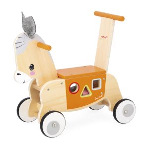 Farm Ride-On Donkey with Shape Sorter