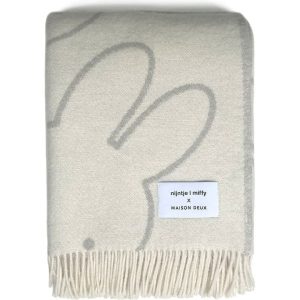 Miffy Blanket - Cloud White/Grey