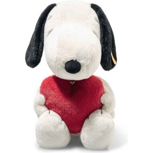 Snoopy Love with Red Heart